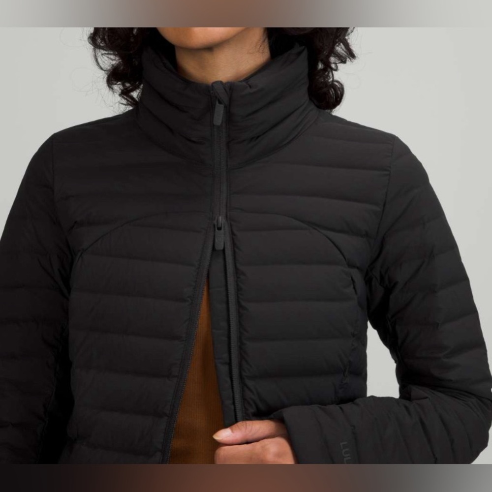 NWOT Lululemon Pack it Down Jacket *Long Black - Picture 5 of 13